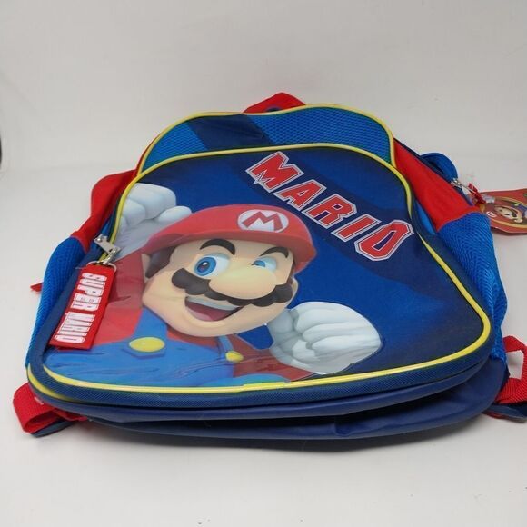 NWT. Super Mario Backpack. 17" backpack. - Picture 5 of 14